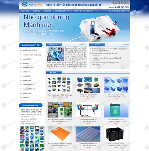 Hình ảnh của Thiết Kế Website Thương Mại Quốc Tế