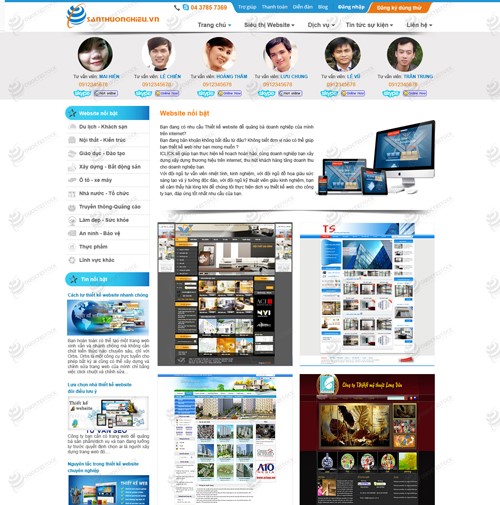 Hình ảnh của Thiết Kế Website Sàn Thương Hiệu