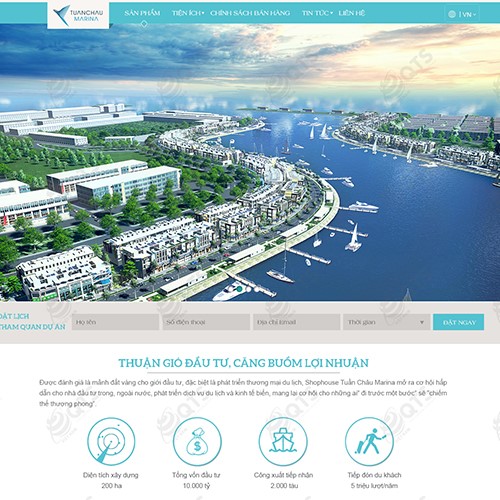 Hình ảnh của Thiết kế website Tuấn Châu Merina