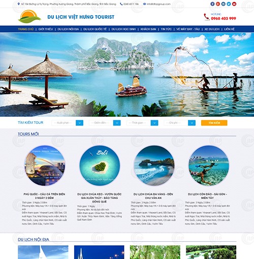 Hình ảnh của Thiết Kế Website Du lịch khách sạn