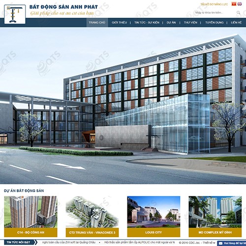 Hình ảnh của Thiết kế website Xây dựng Anh Phát