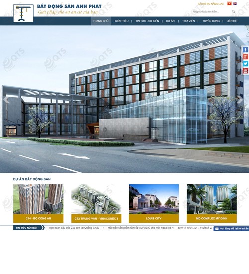 Hình ảnh của Thiết Kế Web Xây Dựng An Phát