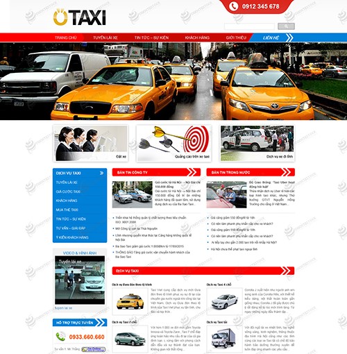 Hình ảnh của Thiết kế webste ô tô