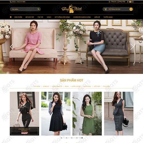 Hình ảnh của Thiết kế website Shop Sang Chanh