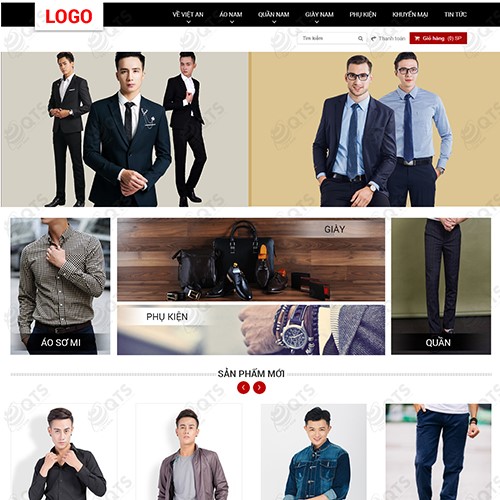 Hình ảnh của Thiết kế website Thời trang Việt An