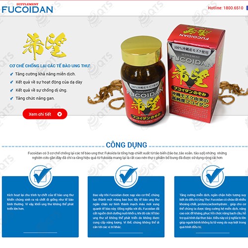 Hình ảnh của Thiết kế website Fucoidai