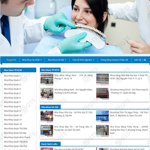 Hình ảnh của Thiết kế website Phòng khám đa khoa