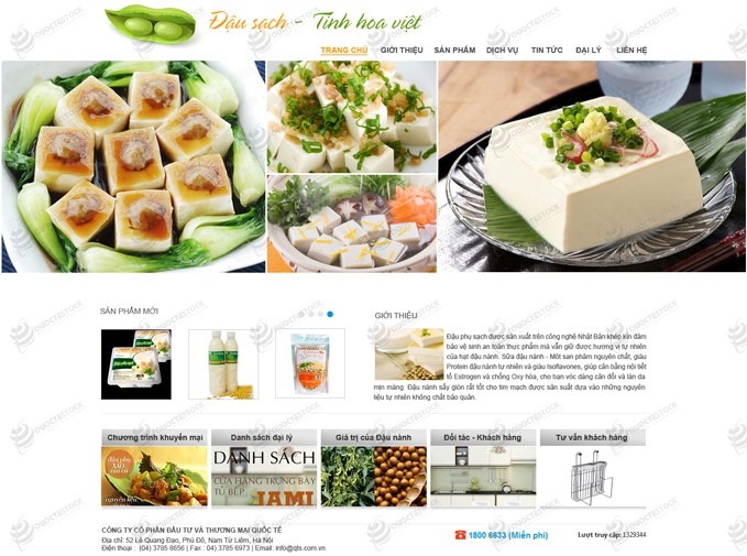 Hình ảnh của Giao diện thiết kế web Thực phẩm 14