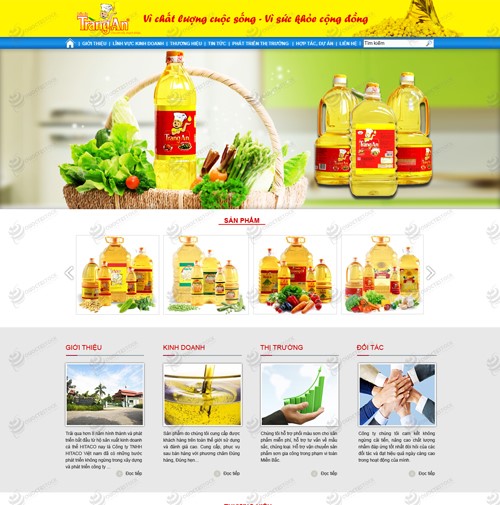 Hình ảnh của Giao diện web Thực phẩm an toàn 13