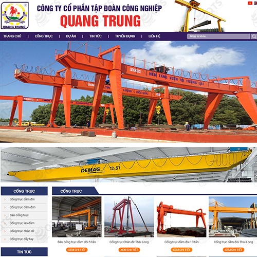 Hình ảnh của Thiết kế website Công nghiệp Quang Trung