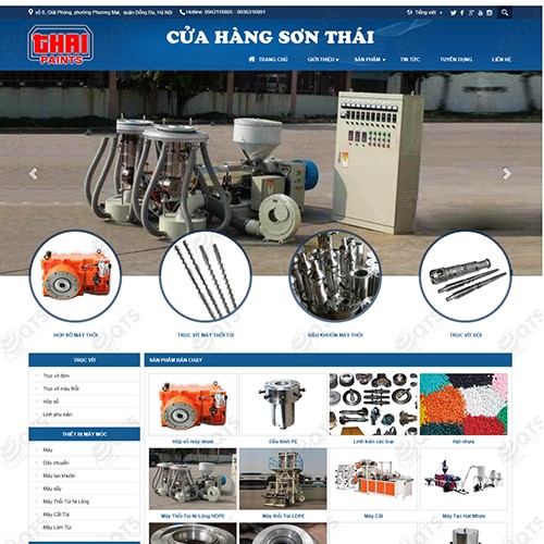 Hình ảnh của Thiết kế website Phụ tùng ô tô