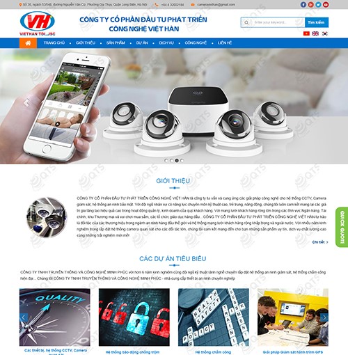 Hình ảnh của Thiết Kế Web Camera Viet Han