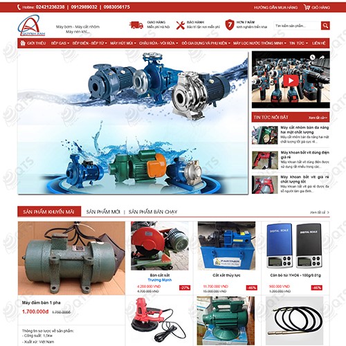 Hình ảnh của Thiết kế website Điện máy Quỳnh Anh
