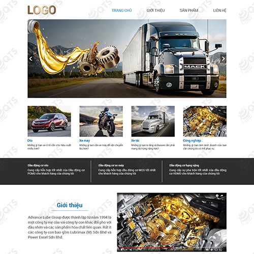 Hình ảnh của Thiết kế website về Dầu mỏ