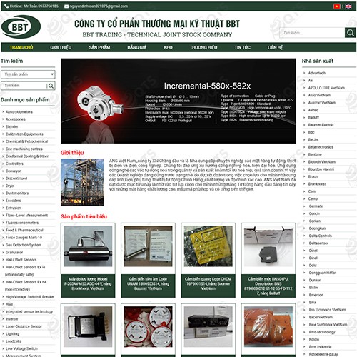 Hình ảnh của Thiết kế website BBT