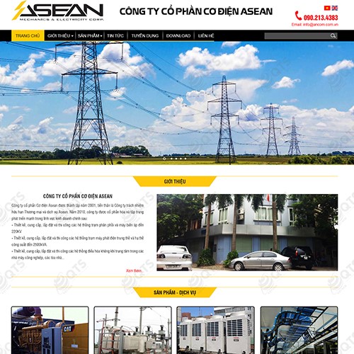 Hình ảnh của Thiết kế website Asean