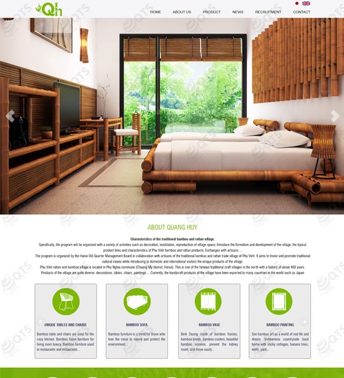 Hình ảnh của Thiết Kế Web Mây tre đan QH