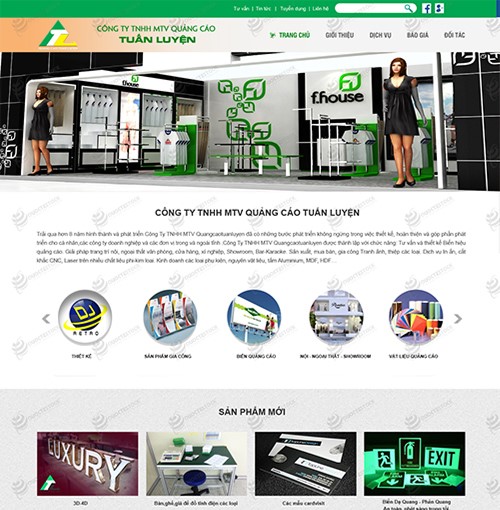 Hình ảnh của Thiết Kế Website Quang cao Tuan Luyen