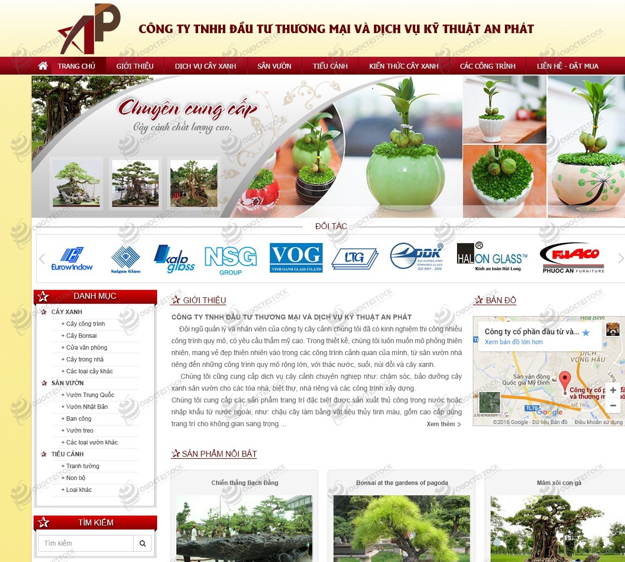 Hình ảnh của Thiết Kế Website Cty An Phát